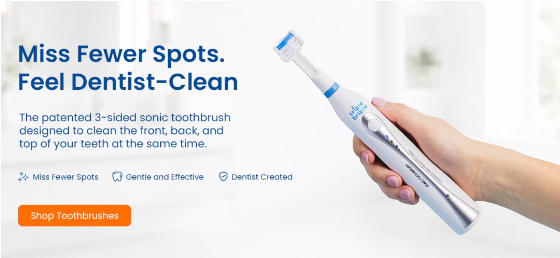 Triple Bristle - 25% off All Brushes - code TOOTHBRUSH25 - ends Aug 3