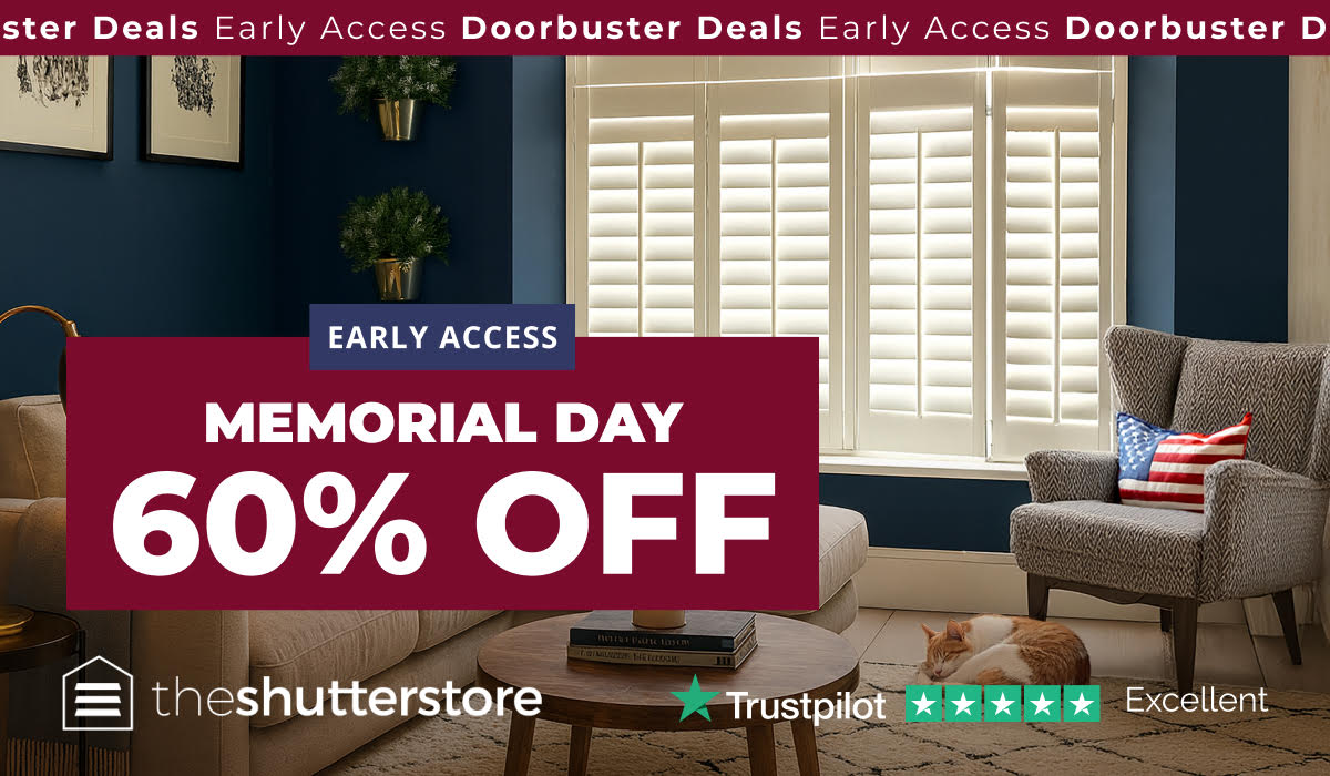 The Shutter Store - Sale ends May 31
