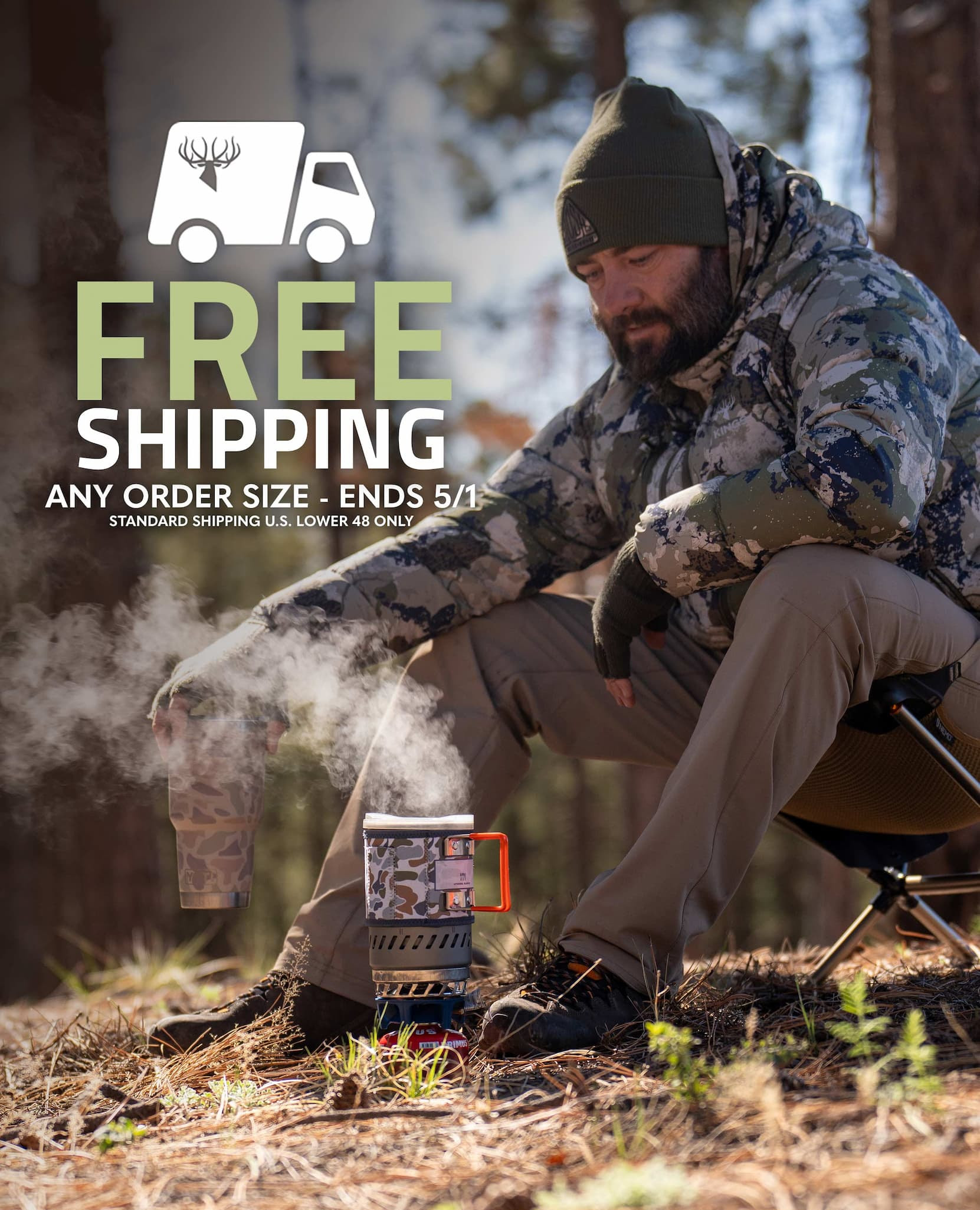 Kings Camo - Free Shipping on Any Size Order ( Offer ends May 1 )