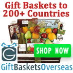 Gift Baskets Overseas to 200+ Countries