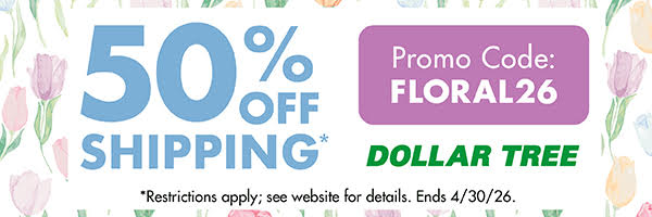 Dollar Tree ( Offer ends Apr 30 )