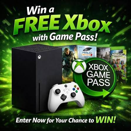 Enter For a Chance to Win a Free XBox with a Game Pass